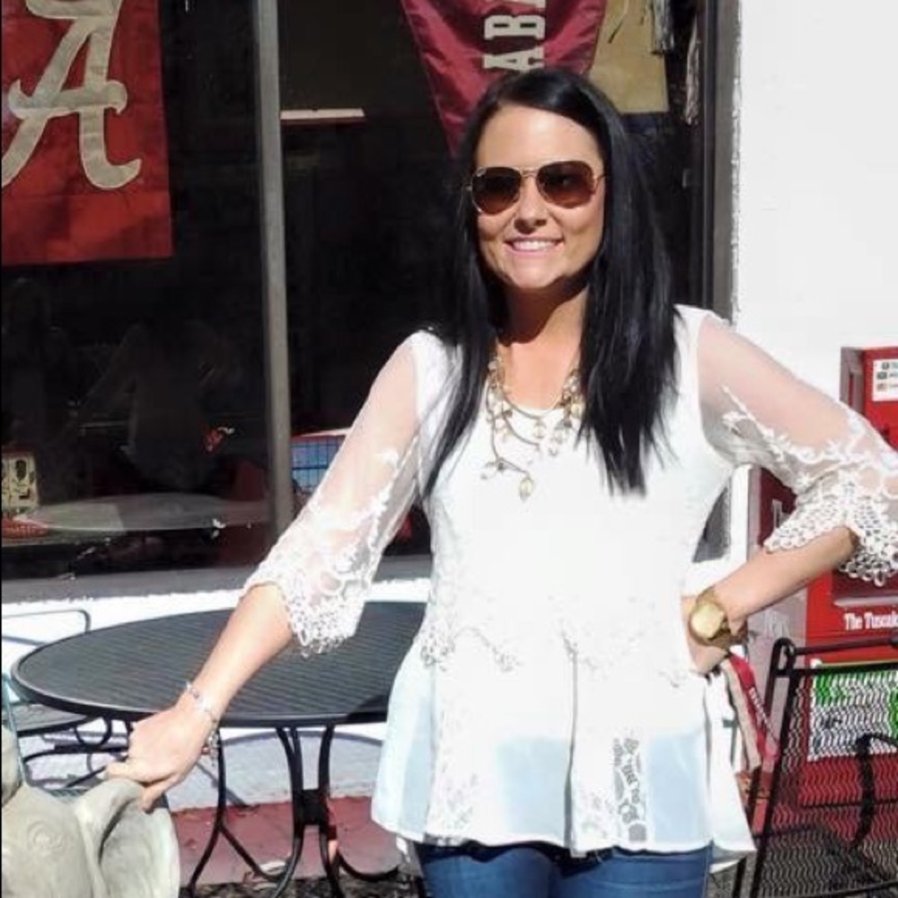 Bke Boutique Sheer lace top